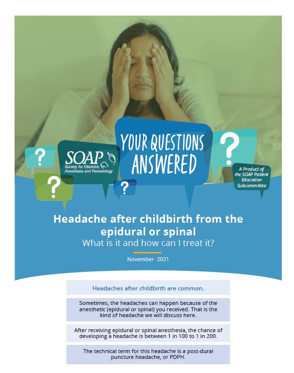 Headache infographic